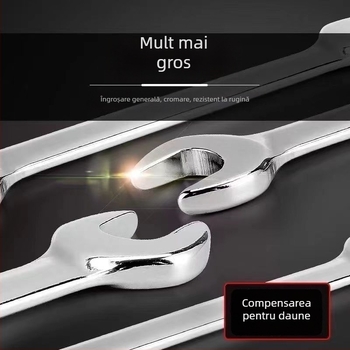 Cheie cu capete duble deschise, pentru reparații auto, oțel cu carbon înalt, tratament de suprafață: detalii, număr produs ALQ5QW3514RRWQ