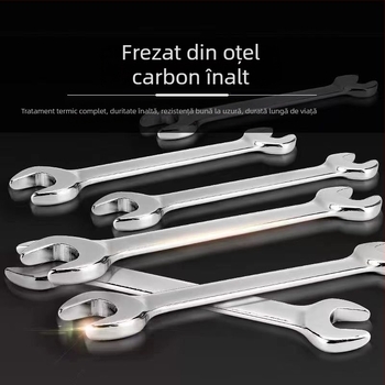 Cheie cu capete duble deschise, pentru reparații auto, oțel cu carbon înalt, tratament de suprafață: detalii, număr produs ALQ5QW3514RRWQ