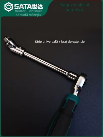 Shida set șurubelnițe cu clichet, 71-80 piese, cu cheie, capse și bituri pentru uz casnic