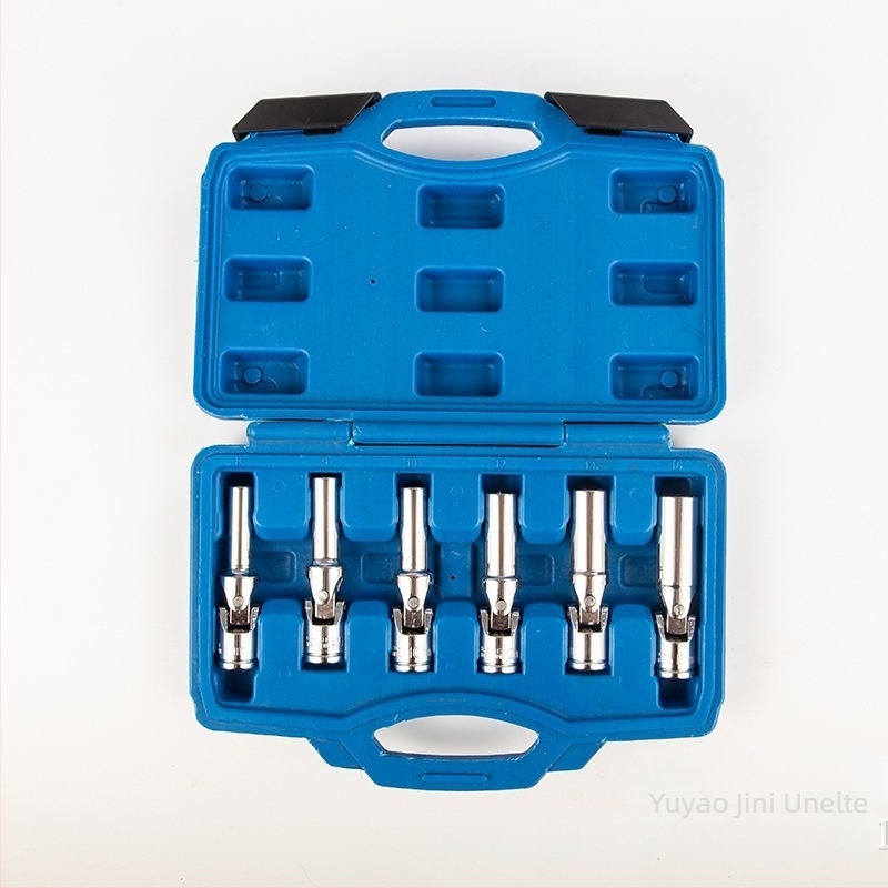 Force set de 6 piese din oțel solid pentru reparații auto – trusă profesională de întreținere a mașinii