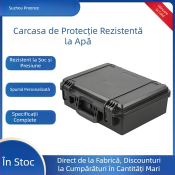 Provence cutie de unelte din plastic, cu protecție tripla, depozitare instrumente, design portabil rezistent la apă