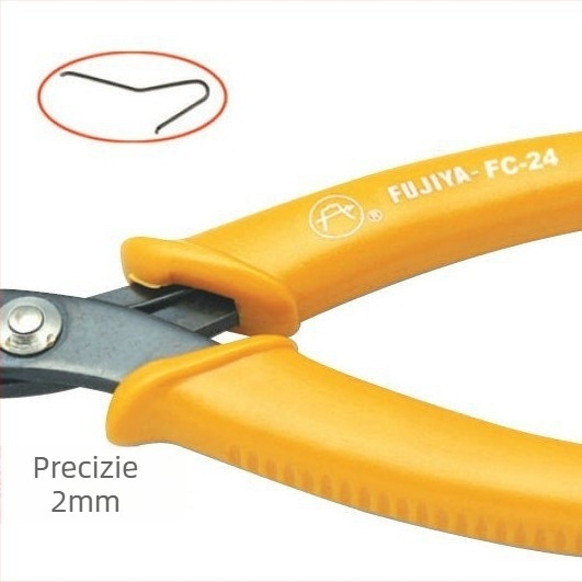 Clește cu vârf plat FC-24, capacitate de tăiere 1,0 mm, tăiere superioară