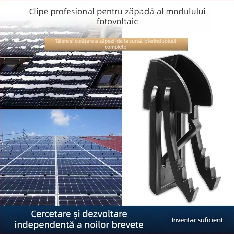 Clip de zăpadă pentru modul fotovoltaic — plastice inginerești; Brand: A prosperous source; pentru panouri solare