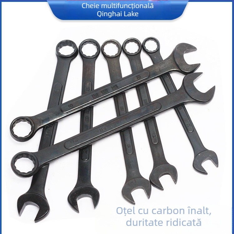 Cheie duală Qinghai Lake, oțel de înalt carbon, finisaj negru