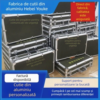 Cutie din aliaj de aluminiu pentru instruire și transport, echipamente mecanice, aviație, instrumente, pregătire pentru luptă