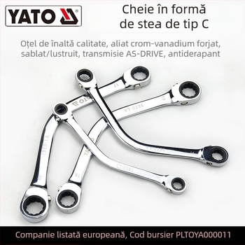 YATO cheie combinată, din 45# oțel