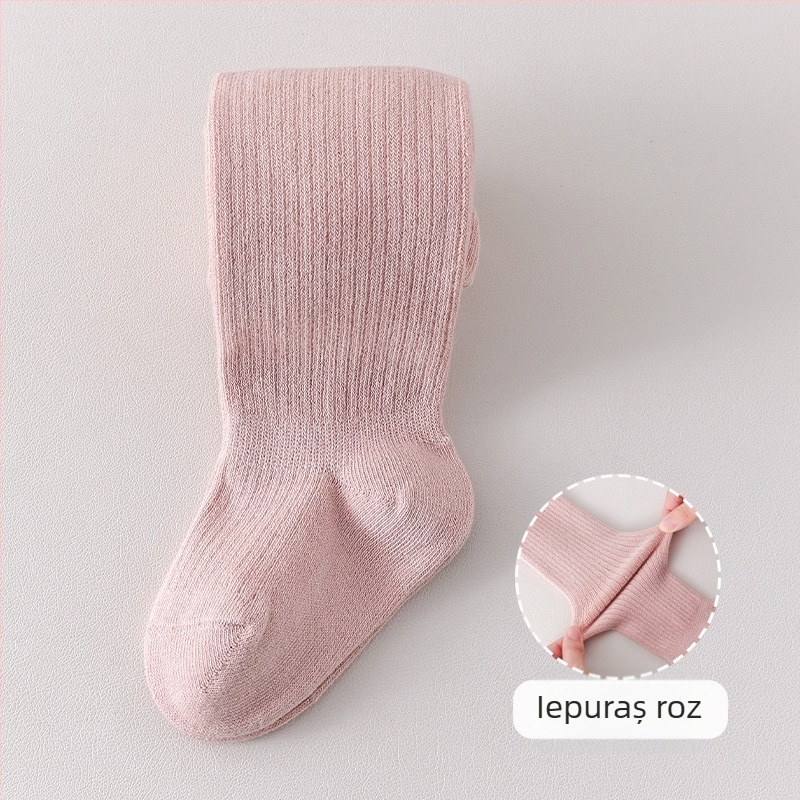 Colanți din bumbac pentru sugari și copii mici, talie înaltă, imprimeu cu animale, lungime întreagă, talie elastică, pentru vârste 1–3 ani, primăvară și toamnă, colecția toamnă 2025