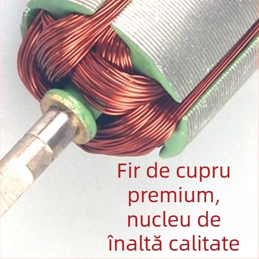 Motor pentru bormașină cu acumulator – baterie litiu reîncărcabilă, viteză reglabilă, corp pistol, mandrină cu trei dinți, potrivit pentru bormașină și fierăstrău cu lanț