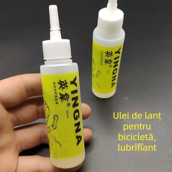 Innar Ulei de lubrifiere pentru bicicletă de munte – Ulei cu silicoane pentru furca frontală și transmisie (lanț, pinion), anti-rugină și protecție la praf, procesare personalizabilă