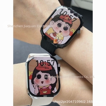 Smartwatch S10 cu monitorizare ritm cardiac, tensiune arterială, saturație de oxigen în sânge, monitorizarea somnului și apeluri Bluetooth