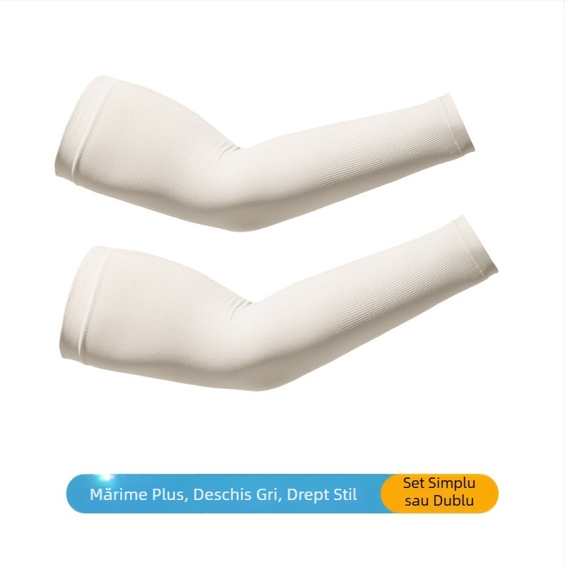 Manșete pentru braț cu protecție solară – Nylon 81–95% conținut, stil Fashion Commuter, pentru șofat și ciclism, Antarctic people