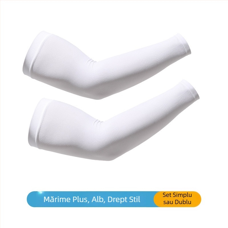 Manșete pentru braț cu protecție solară – Nylon 81–95% conținut, stil Fashion Commuter, pentru șofat și ciclism, Antarctic people