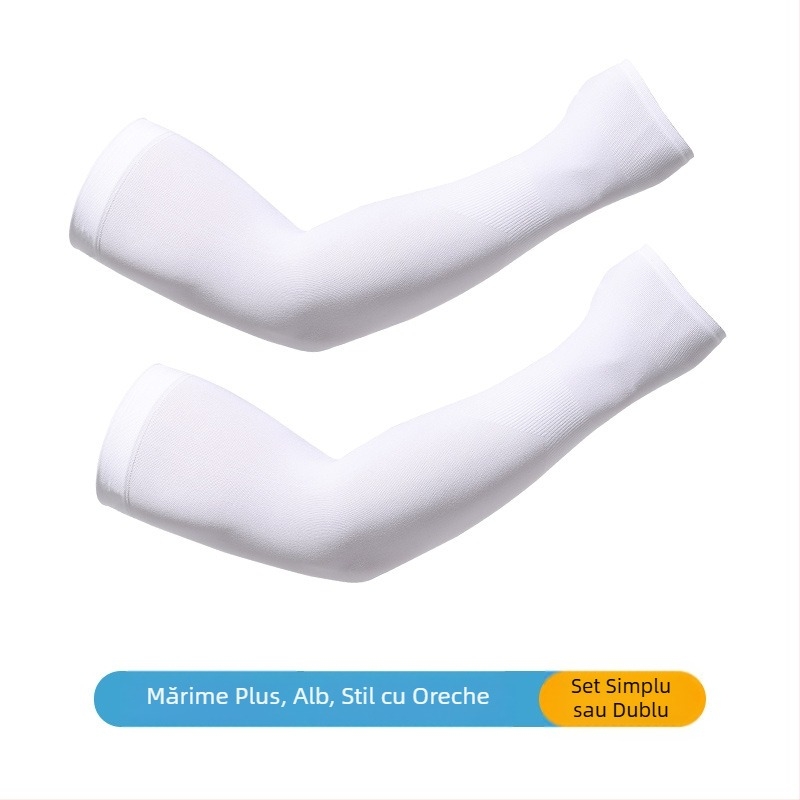 Manșete pentru braț cu protecție solară – Nylon 81–95% conținut, stil Fashion Commuter, pentru șofat și ciclism, Antarctic people