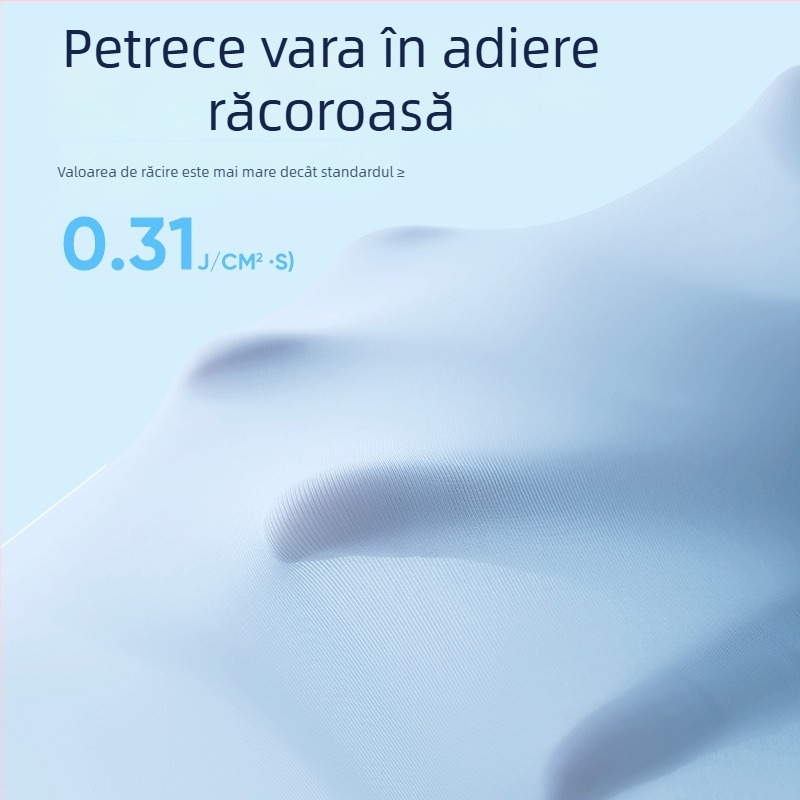 Boxeri pentru bărbați, amestec Ice Silk cu nailon; căptușeală în zona inghinală din acid polilactic; talie medie; respirabil, uscare rapidă, antibacterian
