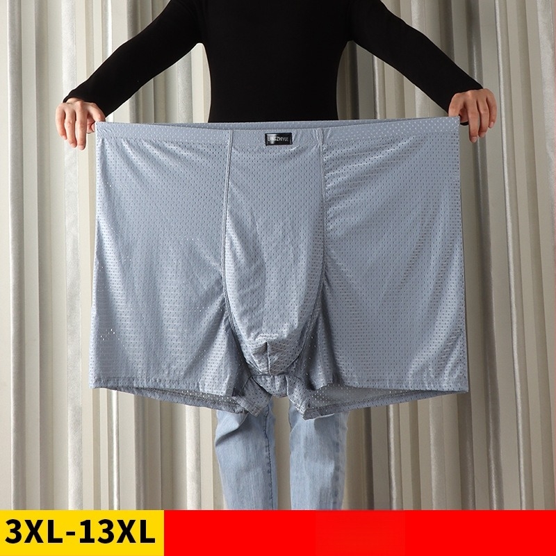 Boxeri pentru bărbați: nylon respirabil, căptușeală din bumbac la zona genitală, talie înaltă, vară, 80–90% nylon