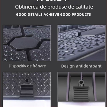 Rampă de întreținere auto din plastic antiderapant pentru schimbul de ulei | Compatibil universal | Material: plastic