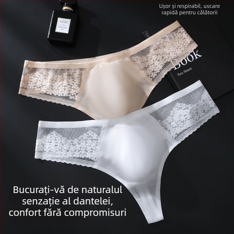 Chiloți boxeri bărbați fără cusături din mătase de gheață, cu profil în relief 3D, elasticitate înaltă, respirabili, uscare rapidă, tricotate, talie medie