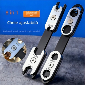 Niuxiang cheie duală de utilizare din oțel carbon, finisaj lucios