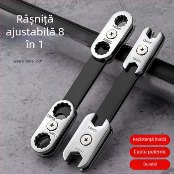 Niuxiang cheie duală de utilizare din oțel carbon, finisaj lucios