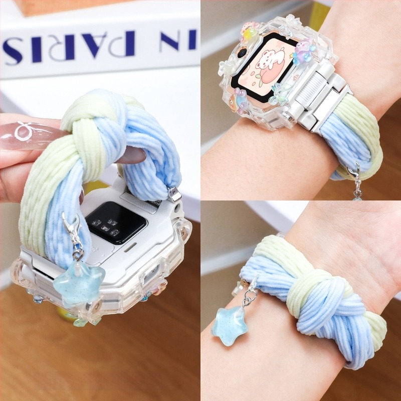 Brățară smartwatch Xiaotiancai — țesătură, stil fashion, compatibil Xiaotiancai, Bright Child