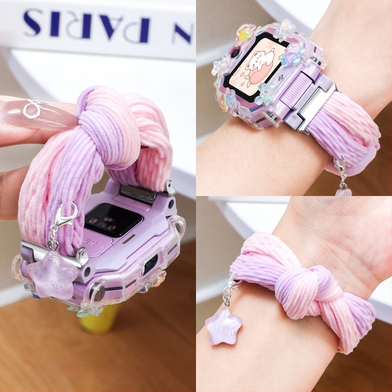 Brățară smartwatch Xiaotiancai — țesătură, stil fashion, compatibil Xiaotiancai, Bright Child