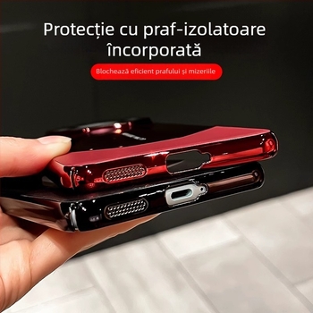 Huawei Mate60 Pro carcasă cu protecție totală, TPU, film pentru obiectiv, protecție împotriva căderilor, finisaj electroplating