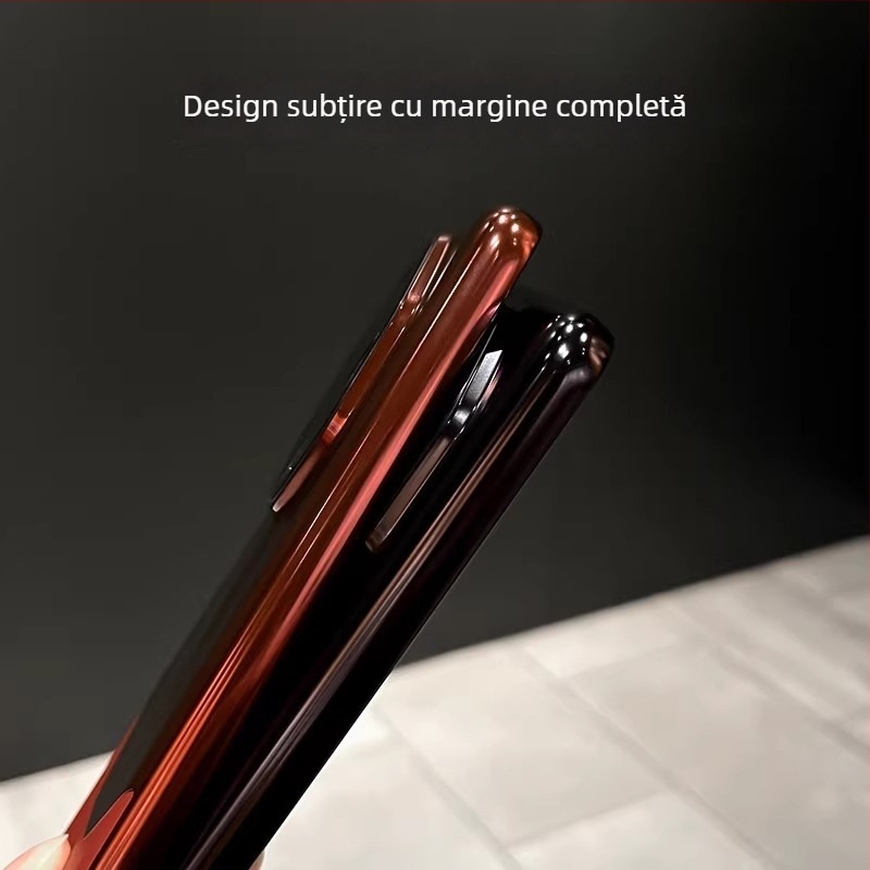 Huawei Mate60 Pro carcasă cu protecție totală, TPU, film pentru obiectiv, protecție împotriva căderilor, finisaj electroplating