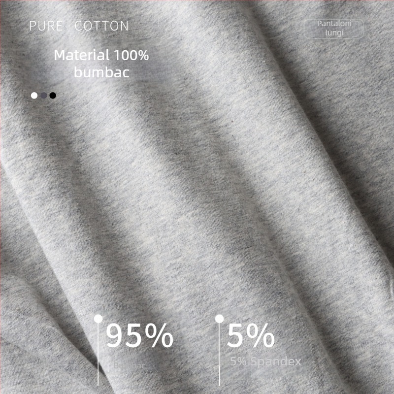 Boxeri bărbați din bumbac, cu picioare lungi, talie înaltă, 90-95% bumbac, respirabili