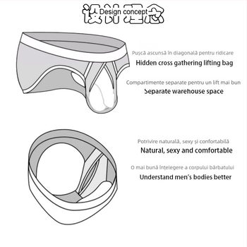 Slipsuri bărbați cu talie joasă, din modal, 95–100% modal, tricot, respirabile, modelare a corpului