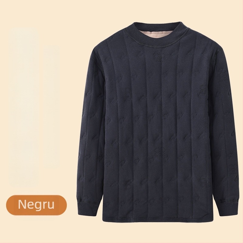 Set termic pentru copii, trei straturi, căptușeală din catifea, țesătură poliesterică 90–95%, pentru copii 7–12 ani, mâneci lungi, poate fi purtat ca îmbrăcăminte exterioară