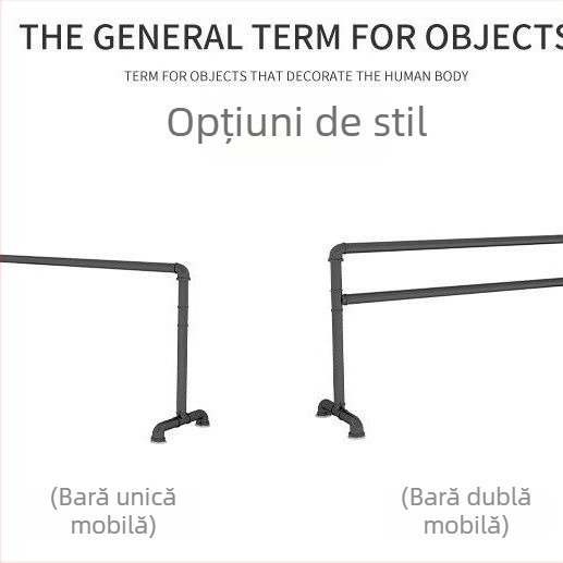 Bară de dans – bară profesională mobilă pentru studio și uz casnic în interior