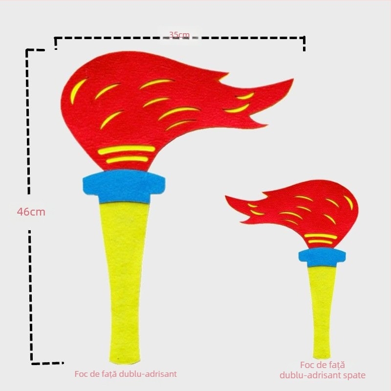 Proiector de mână pentru intrare și ceremonie de deschidere la întâlnirea sportivă a copiilor, formare de grup – Brand Exclusive Item, În stoc, Vară 2021