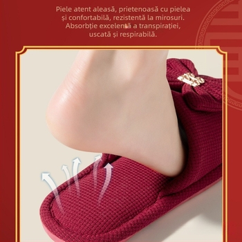 Papuci unisex de nuntă, din denim, talpă PVC, pentru cuplu