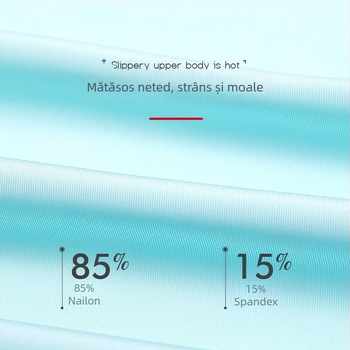 Colanți pentru bărbați Ice Silk, respirabili, croi sport, țesătură tricot, nylon principal, talie medie