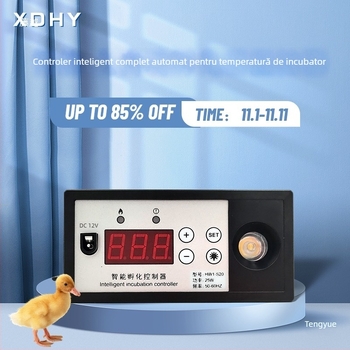 Controler pentru incubator cu afișaj digital al termostatului, MOS tranzistor, incubație complet automată, controlul temperaturii constante
