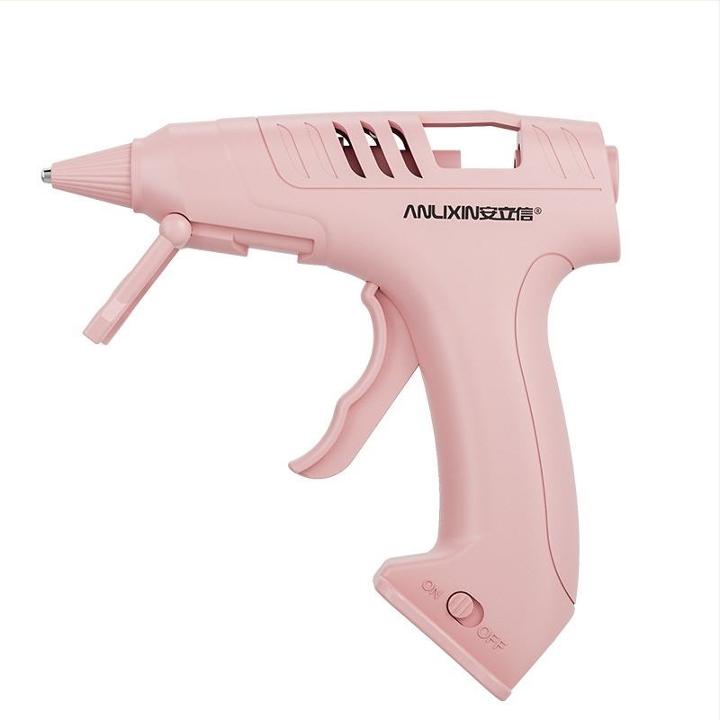 Pistol cu clei topit USB reîncărcabil, fără fir, pentru copii și elevi – Unealtă DIY cu durată lungă de viață a bateriei