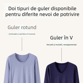 Set termic pentru bărbați din modal - subțire, elastic, moale, 180 g/m², căldură moderată