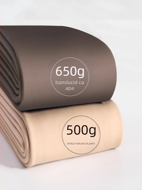 Șosete-leging în stil botă, căptușite cu fleece, calde, elastice