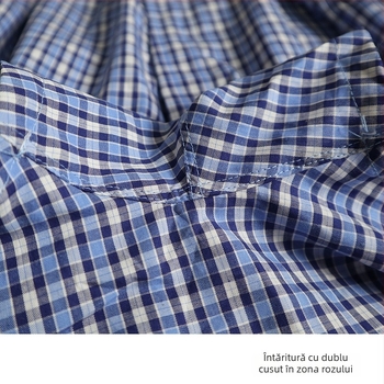 Pantaloni de pijama bărbați din bumbac, respirabili, fără cusături, uscare rapidă, modelare corp, talie medie, 100% bumbac