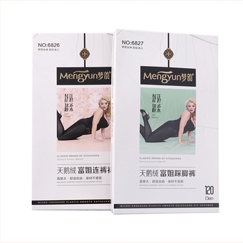 Colanți dres catifea 120D cu ridicare a șoldurilor și modelare, grosime medie, material din nylon, conținut principal 50–70%