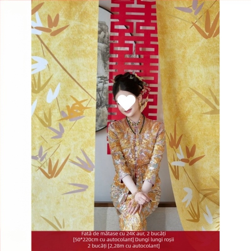 Decorațiune de nuntă cu simbolul Fericirii Duble pe placă KT, lipici inclus, recuzită foto pentru mireasă și fundalul camerei de nuntă.