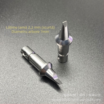 Set de unelte pentru deschiderea capacului din spate al ceasului, accesorii capete de tăiere, oțel cu conținut ridicat de carbon, kit de 1000 de bucăți, dimensiuni 5,5 mm, 4,0 mm, 2,2 mm lung, 2,2 mm scurt; compatibil cu accesorii pentru mașina de dedesubt