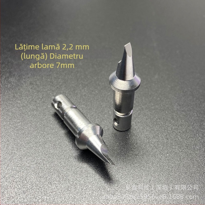 Set de unelte pentru deschiderea capacului din spate al ceasului, accesorii capete de tăiere, oțel cu conținut ridicat de carbon, kit de 1000 de bucăți, dimensiuni 5,5 mm, 4,0 mm, 2,2 mm lung, 2,2 mm scurt; compatibil cu accesorii pentru mașina de dedesubt