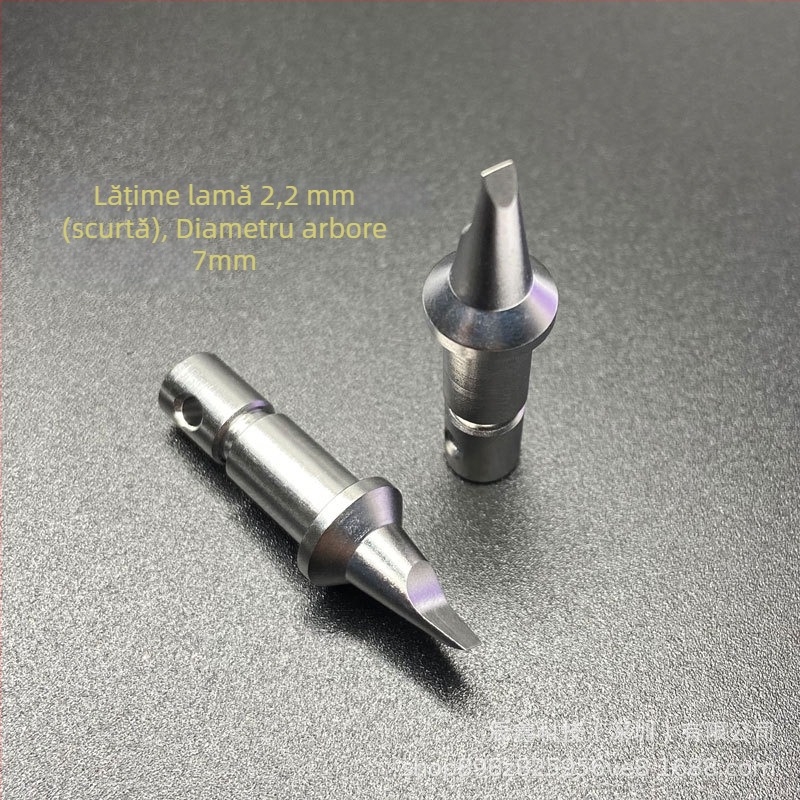 Set de unelte pentru deschiderea capacului din spate al ceasului, accesorii capete de tăiere, oțel cu conținut ridicat de carbon, kit de 1000 de bucăți, dimensiuni 5,5 mm, 4,0 mm, 2,2 mm lung, 2,2 mm scurt; compatibil cu accesorii pentru mașina de dedesubt