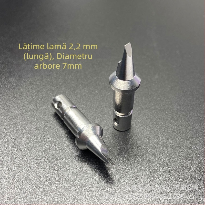 Set de unelte pentru deschiderea capacului din spate al ceasului, accesorii capete de tăiere, oțel cu conținut ridicat de carbon, kit de 1000 de bucăți, dimensiuni 5,5 mm, 4,0 mm, 2,2 mm lung, 2,2 mm scurt; compatibil cu accesorii pentru mașina de dedesubt