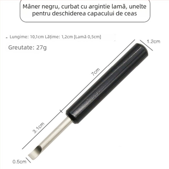 Cuțit metalic pentru repararea ceasurilor - unealtă de demontare a capacului din spate