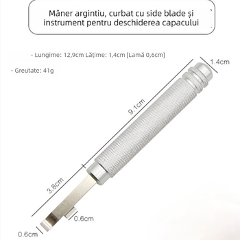 Cuțit metalic pentru repararea ceasurilor - unealtă de demontare a capacului din spate