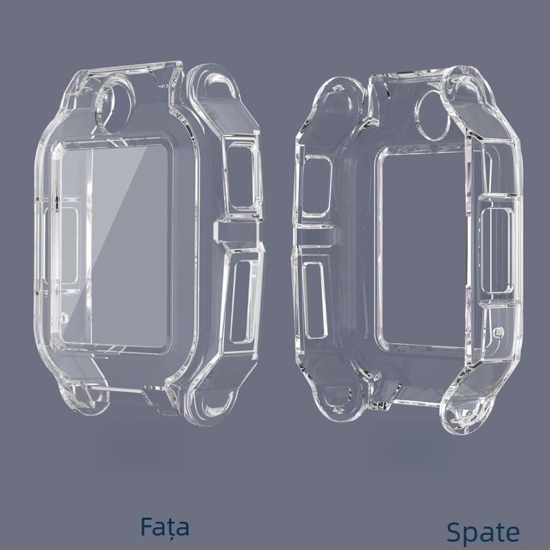 Carcasă de protecție pentru ceasul pentru copii Xiaotiancai Z6A/Z6S/Z6Pro, Material PC, Model Xiaotiancai PC+Steel Film Protective Case, Greutate 4.8, Ambalaj independent