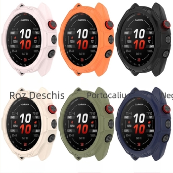 Carcasă de protecție cu armură Garmin Approach S70, 42/47 mm, din silicon