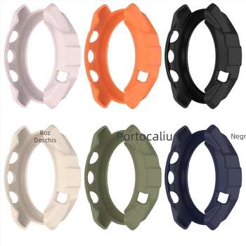 Carcasă de protecție cu armură Garmin Approach S70, 42/47 mm, din silicon